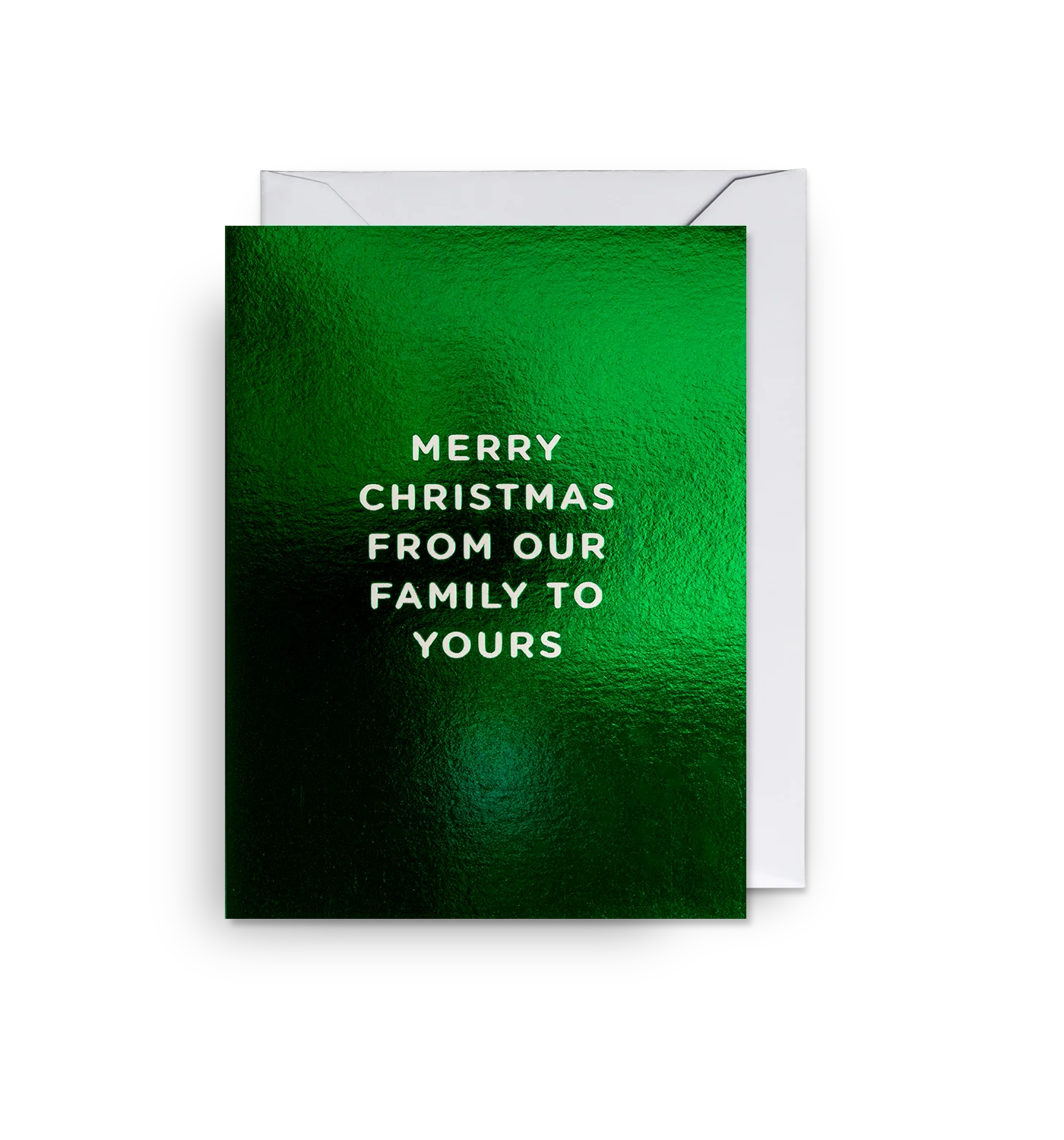 Mini Karte - Merry Christmas from our Family to Yours - Kelly Hyatt -Lagom Design