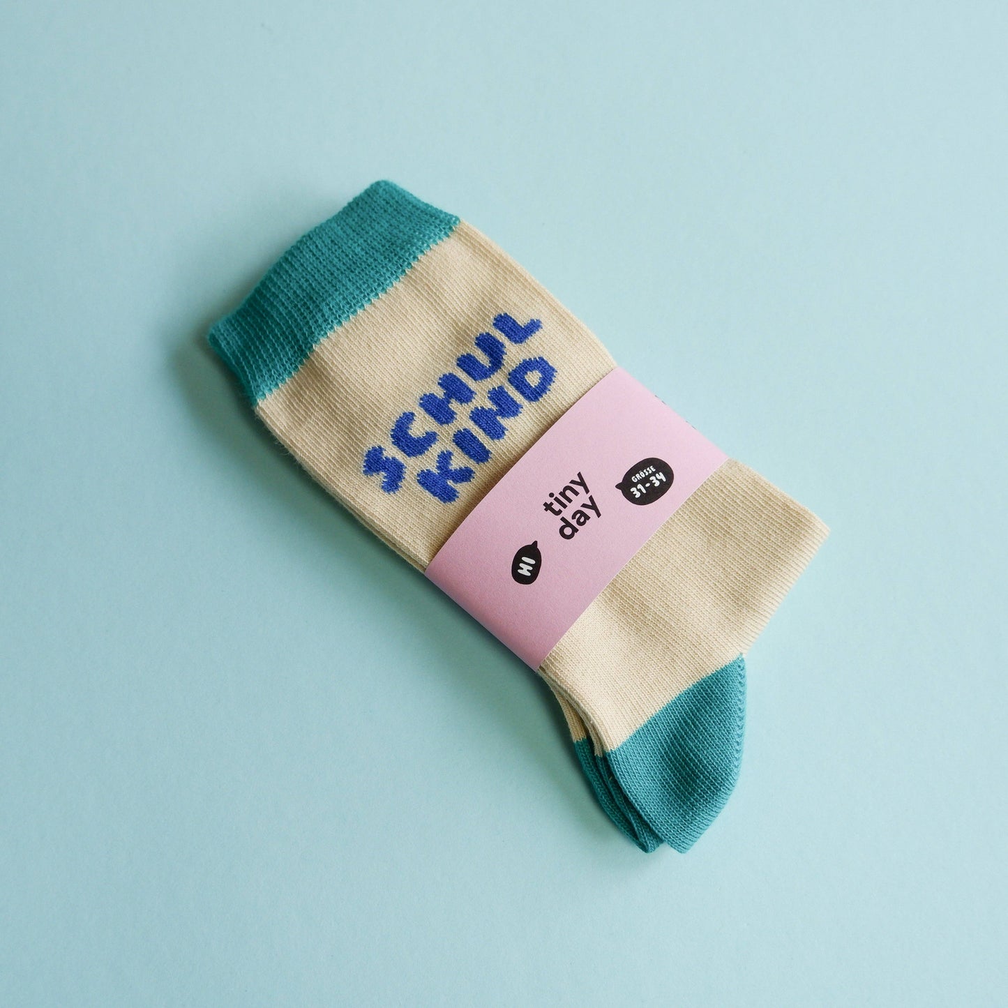Socken - Schulkind blau - tinyday