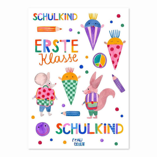 Kindertattoos-Schulkind