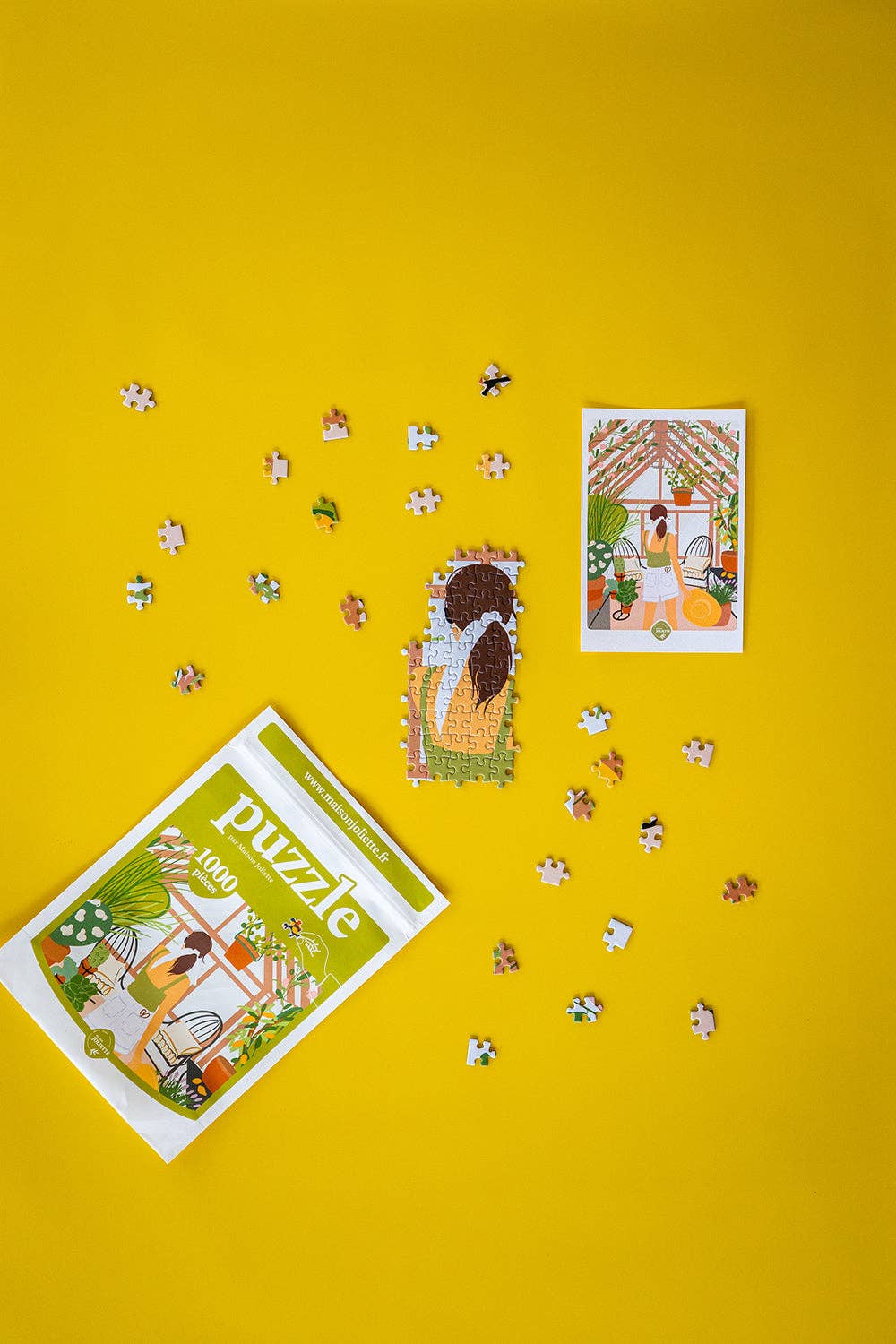 1000-teiliges Puzzle „Ein Sonntag auf dem Land“ - Maison Joliette