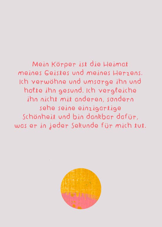 Affirmationskarten für Erwachsene- Karten für ein gutes Leben