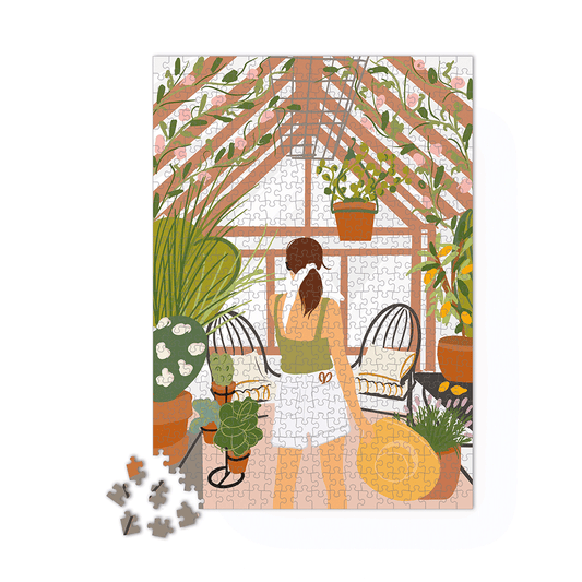 1000-teiliges Puzzle „Ein Sonntag auf dem Land“ - Maison Joliette