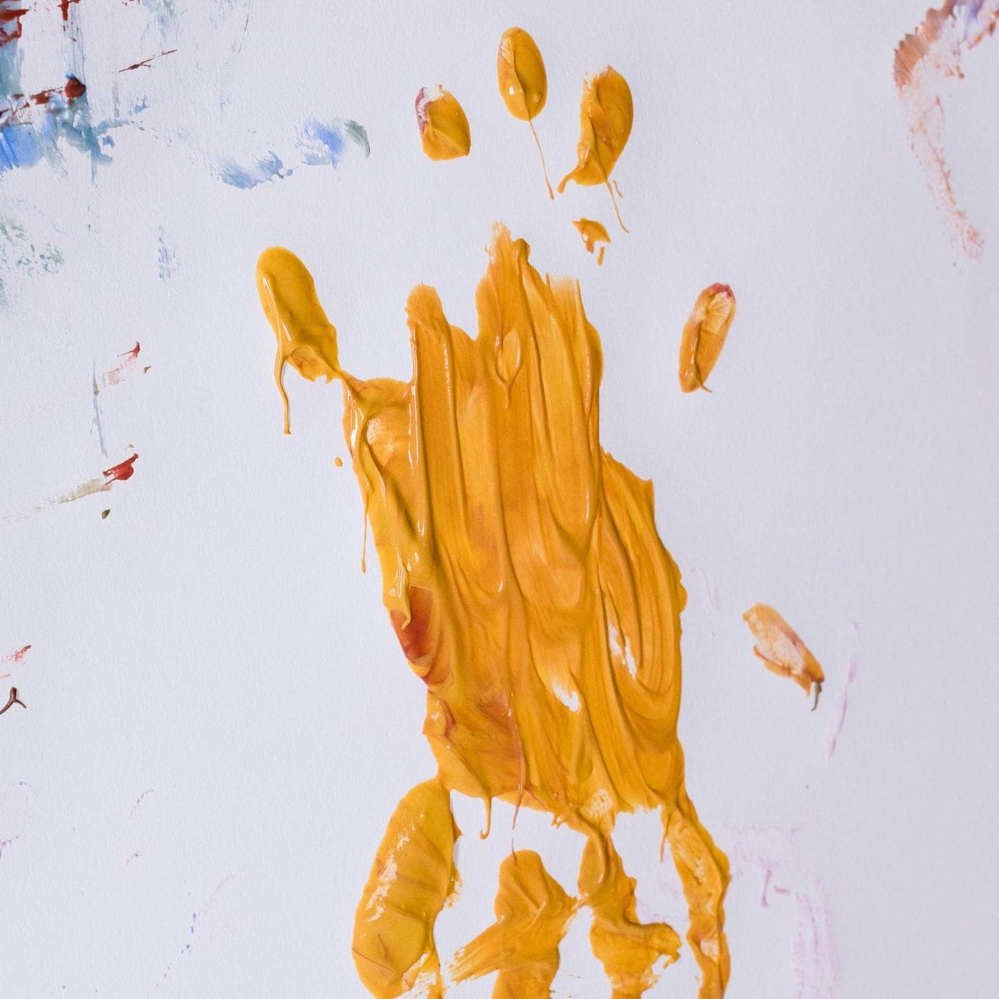 Bio-Fingerfarben vegan 4er Set "Luka" - Neogrün