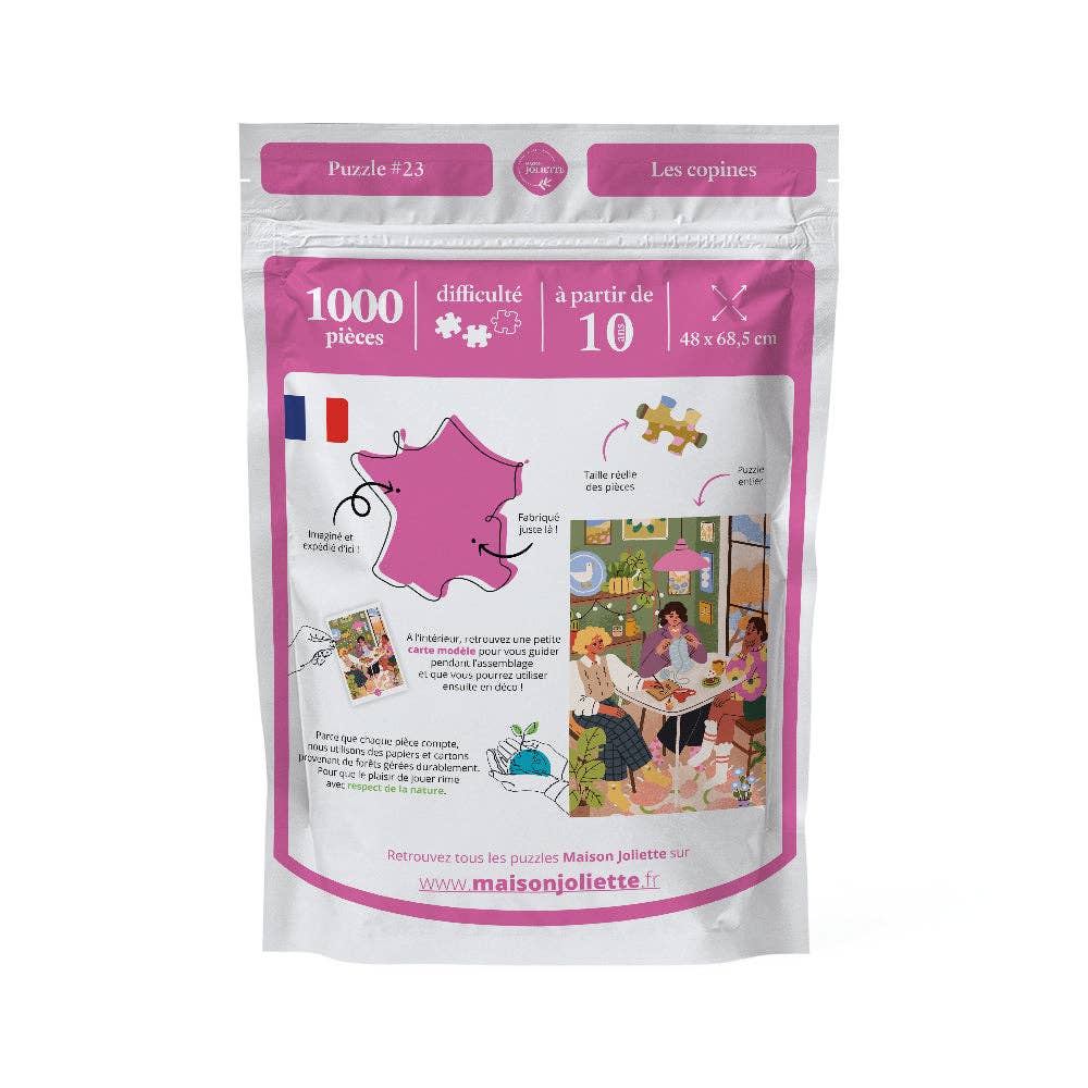 Puzzle 1000 Teile Die Freundinnen -  Maison Joliette