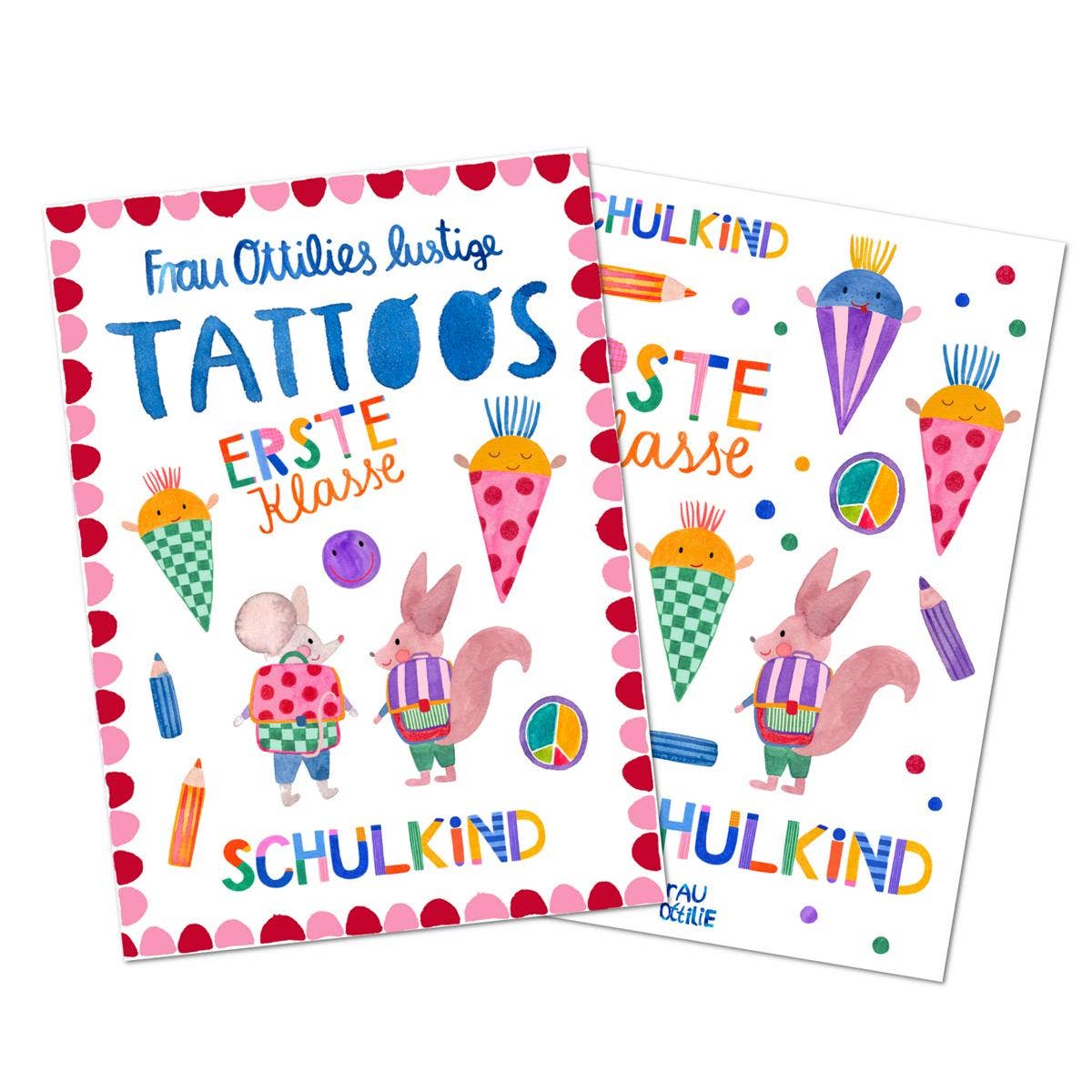 Kindertattoos-Schulkind