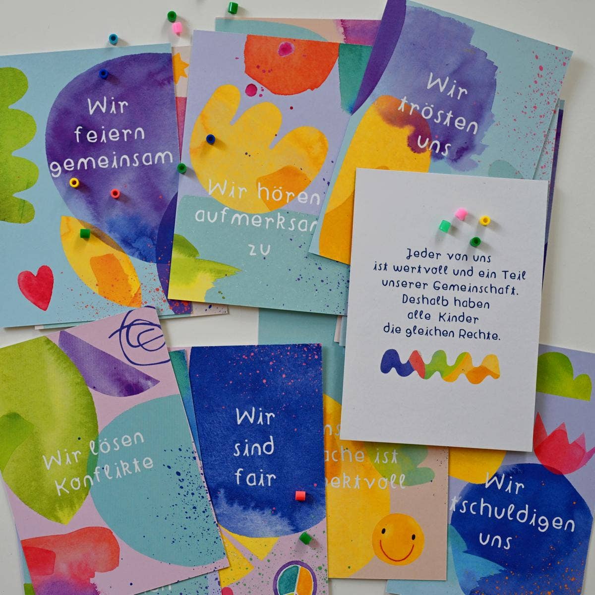 Affirmationskarten für Familien, Schulklassen & Kitas - Frau Ottilie