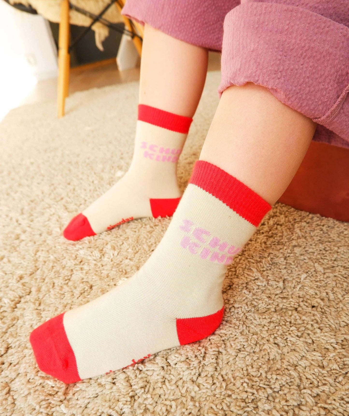 Socken - Schulkind rosa - tinyday