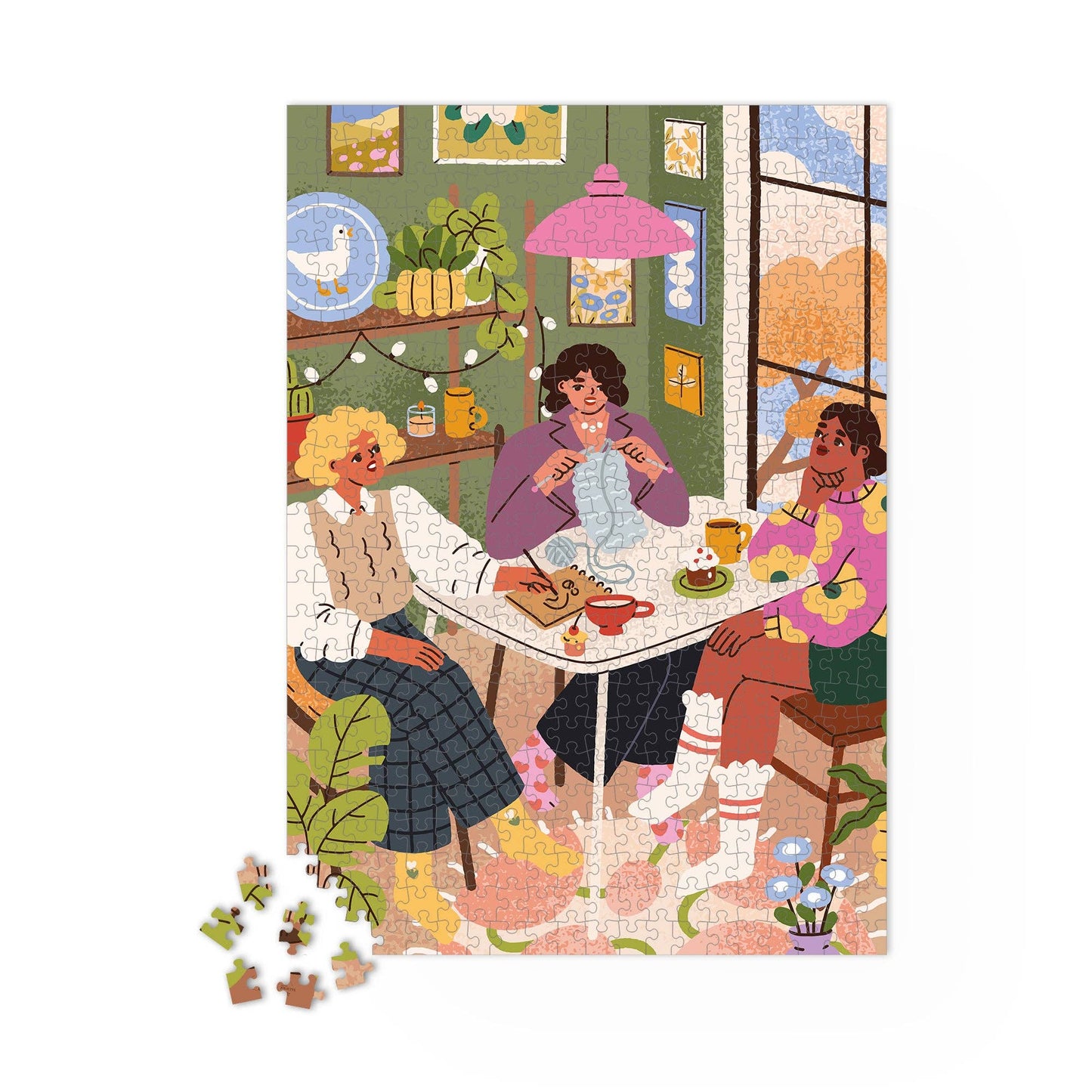 Puzzle 1000 Teile Die Freundinnen -  Maison Joliette