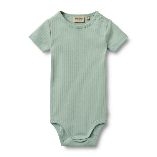 Ripp Body 1/2 Arm - Edvald- 100% Bio Baumwolle - Wheat