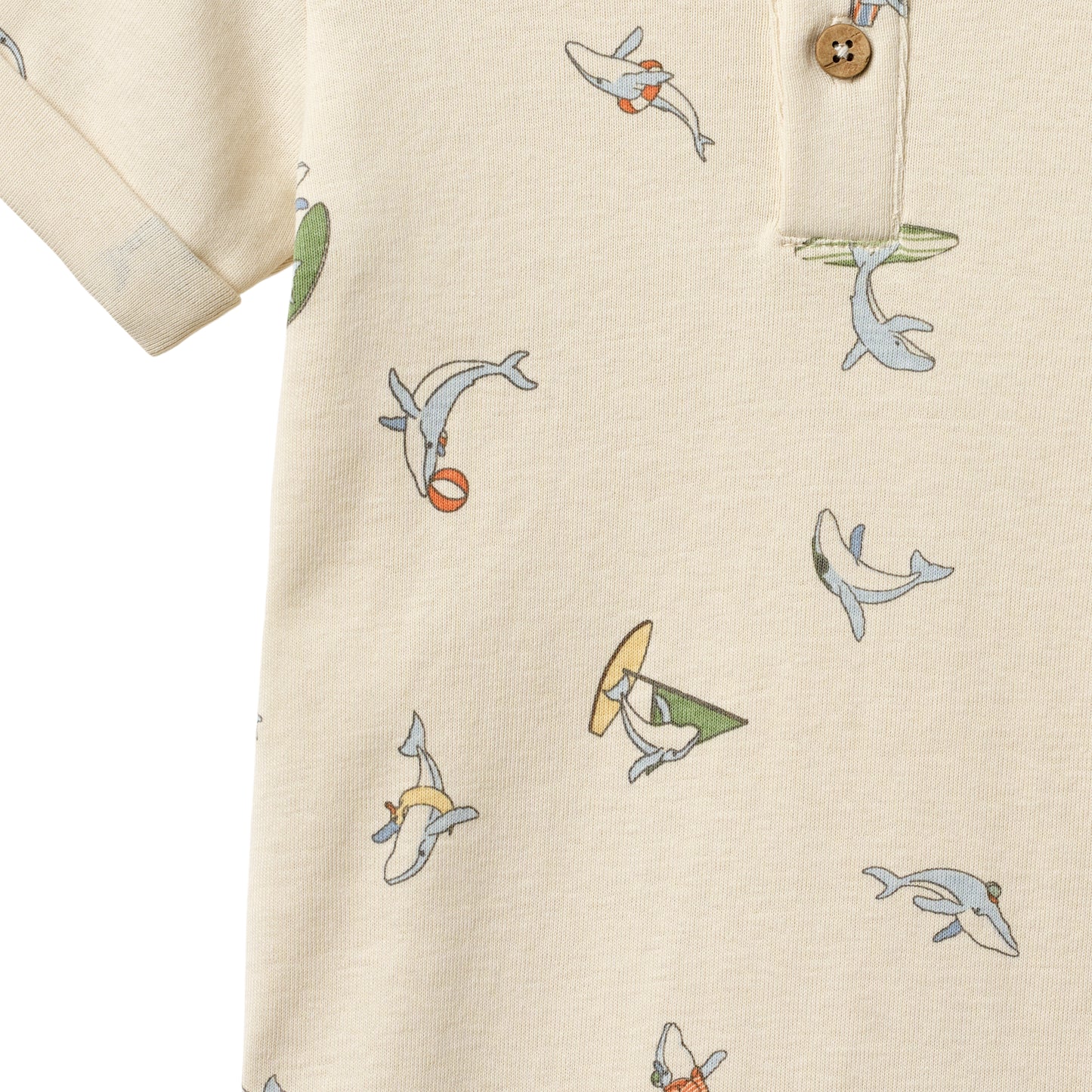 Jumpsuit Alfred- Wale - 100% Bio Baumwolle - Wheat