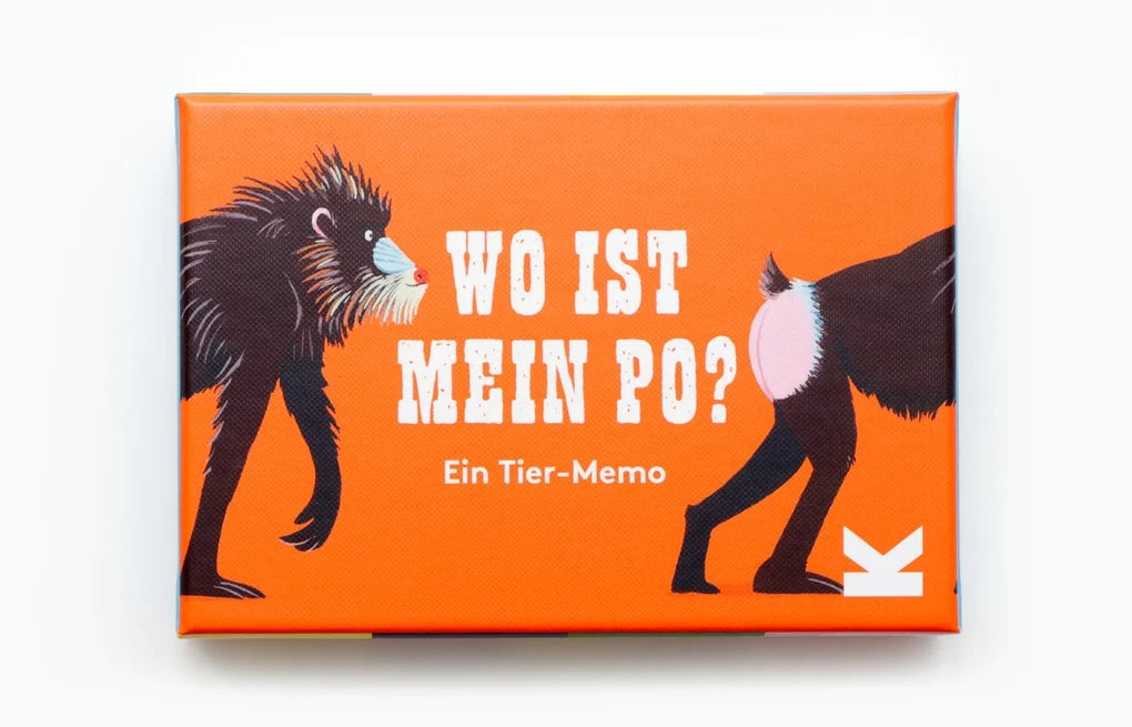 Wo ist mein Po?, Ein Tier Memo- Laurence King Verlag