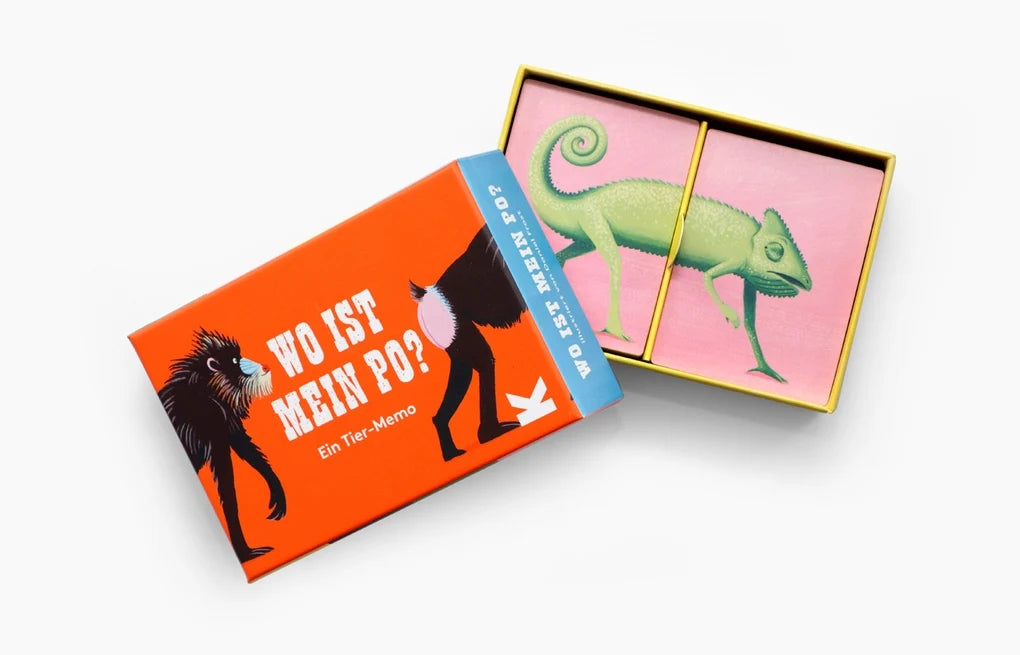 Wo ist mein Po?, Ein Tier Memo- Laurence King Verlag