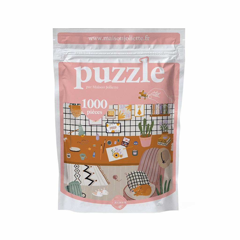 1000-teiliges Puzzle „The Workshop“ - Maison Joloiette