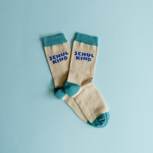 Socken - Schulkind blau - tinyday