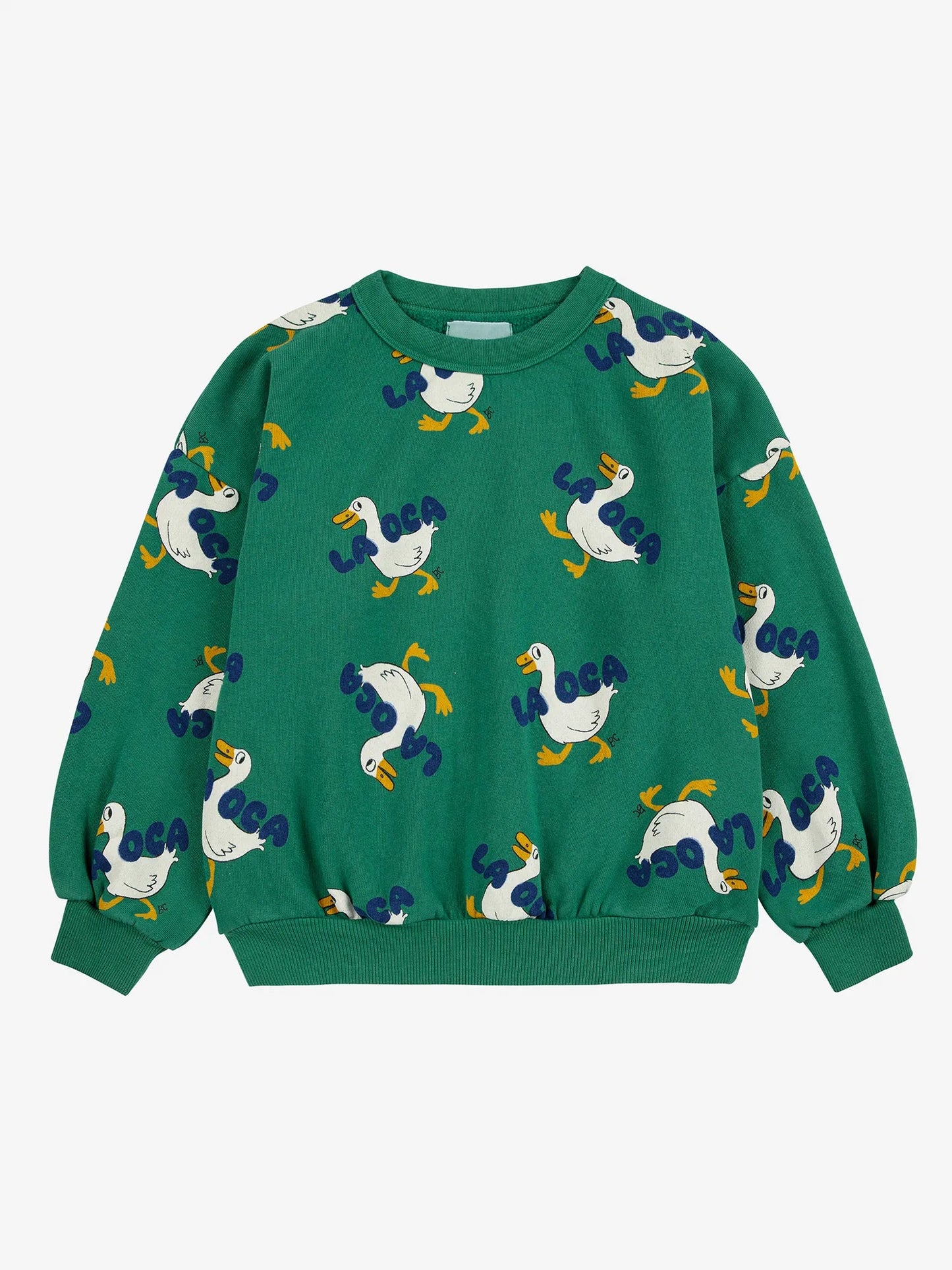 La Oca all over Sweatshirt - Grün- Bobo Choses