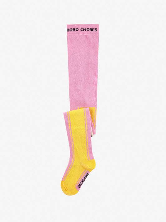 Bobo color block tights - Bobo Choses