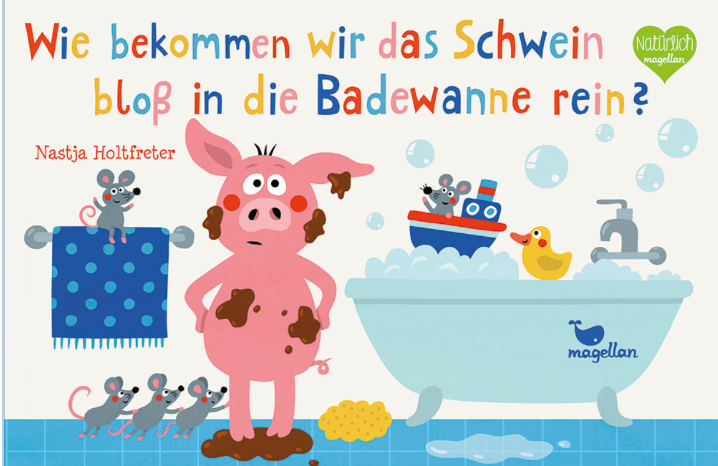 Wie bekommen wir das Schwein in die Badewanne rein