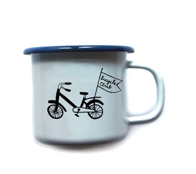Emaillebecher Bicycle Club - Gretas Schwester