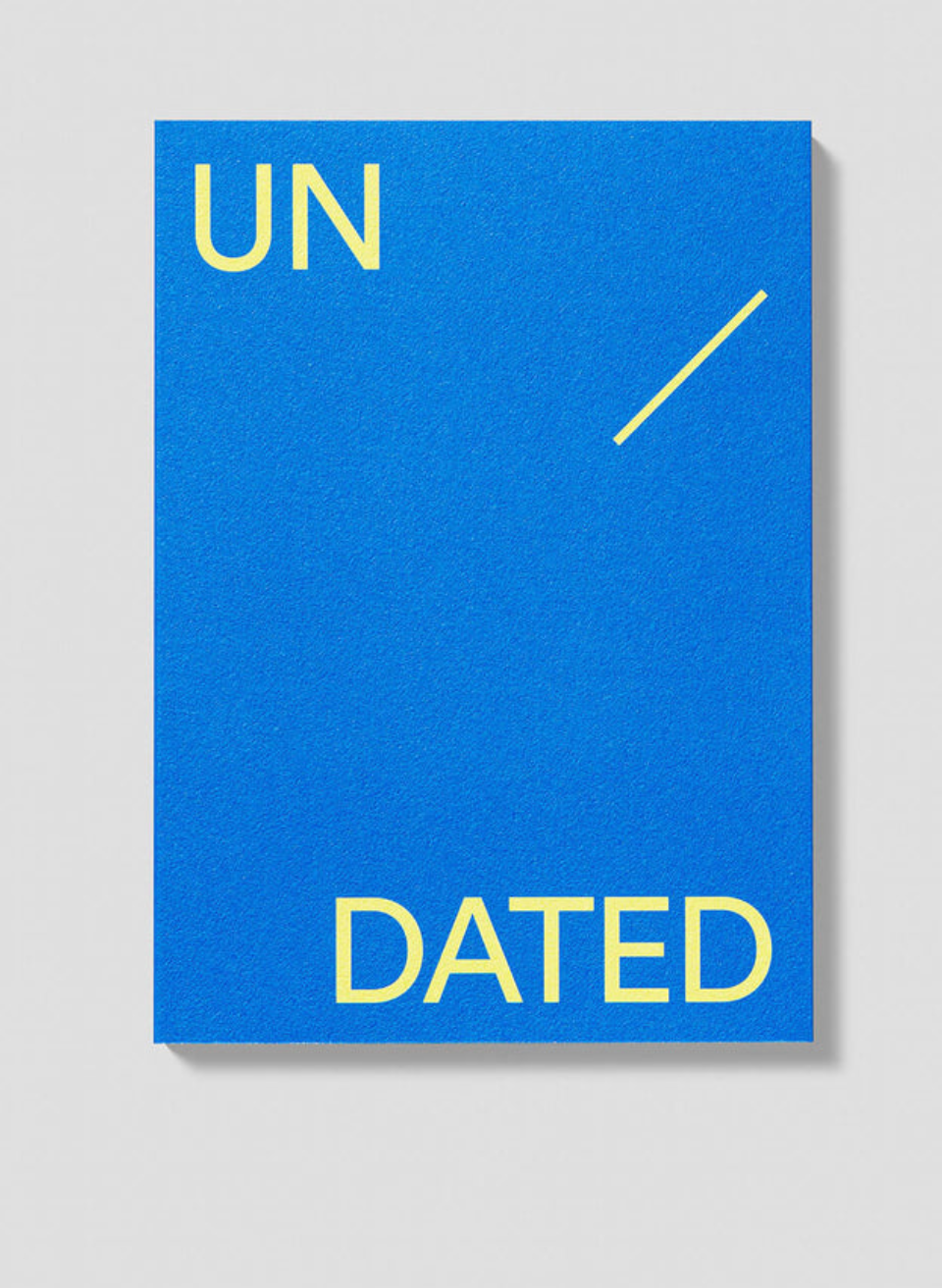 Planner Undated - undatiert - Woche und Uhrzeit - A5 - Electric Blue -mishmash