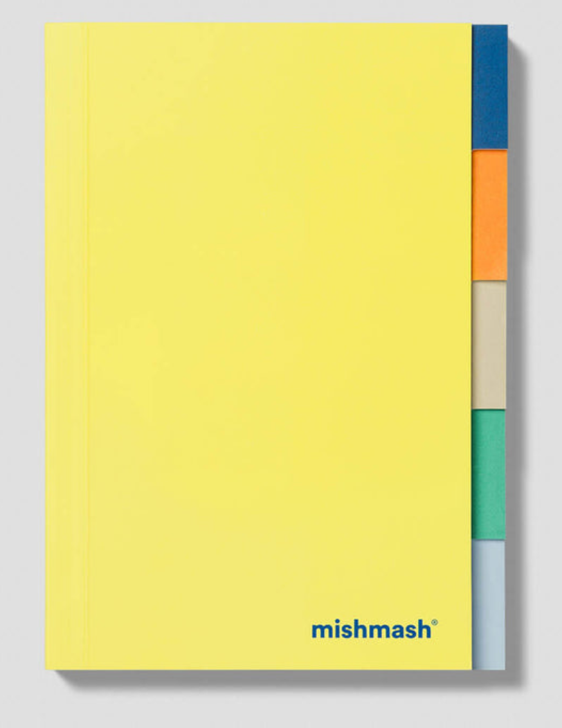 Notizbuch - 5 Register Liniert  - A5 - Mellow -mishmash