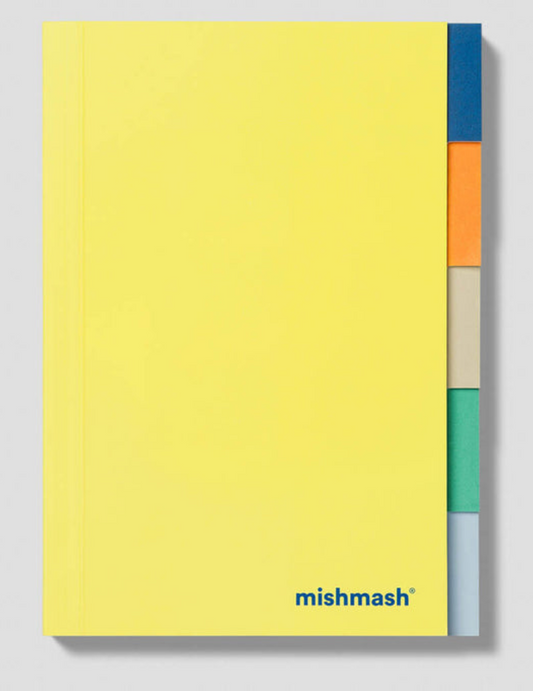 Notizbuch - 5 Register Liniert  - A5 - Mellow -mishmash