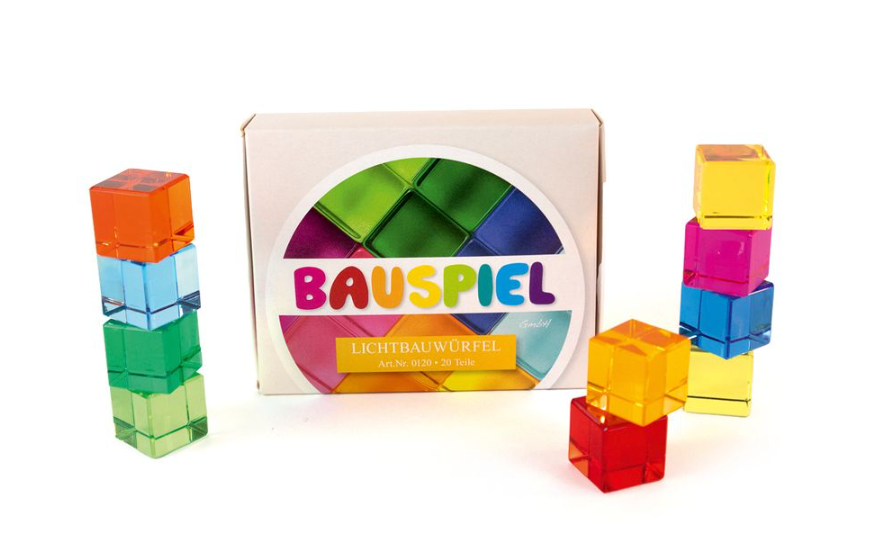 Lichtbauwürfel 20 Stück - Bauspiel