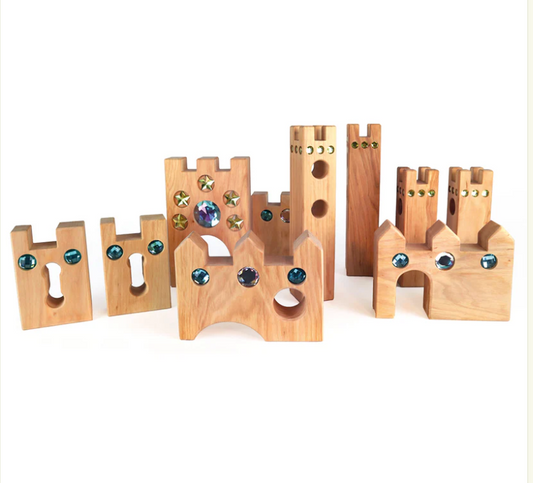 Kleines Märchenschloss 10 Teile - Bauspiel