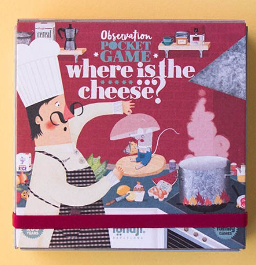 Pocket Game - Where is the Cheese? - Londji