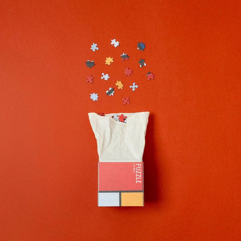 Piet Mondrian "Composition" - Cube Puzzle - Londji