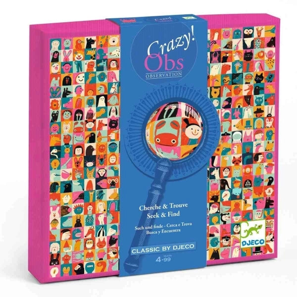 Crazy Obs: Wimmelspiel Photo Box - Djeco