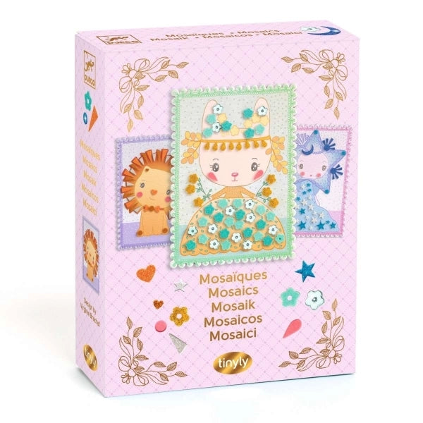 Bastelset Tinyly: Mosaik Margo & Co - Djeco