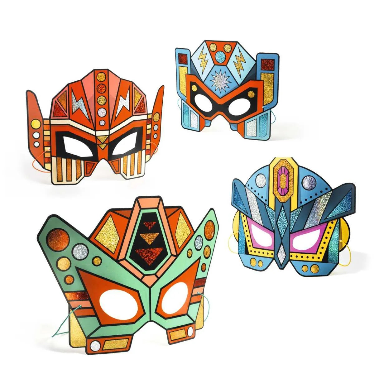 DIY: Masken Super-Roboter - Superhelden - Djeco