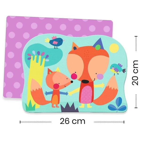 Zauber Malbilder 18 Monate - Große Motive - Im Wald versteckt- Djeco