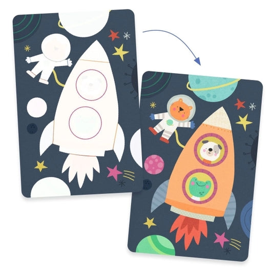 Zauber Malbilder -  Unterwegs - Djeco