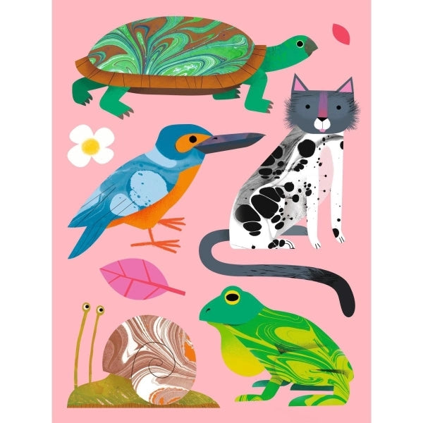 Bastelset Marmorpapier - Djeco