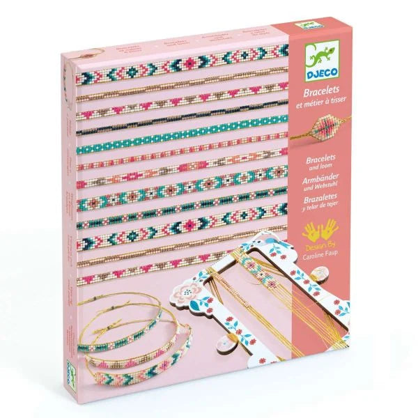 Weben mit Perlen, kleine Perlen - Armbänder - Djeco