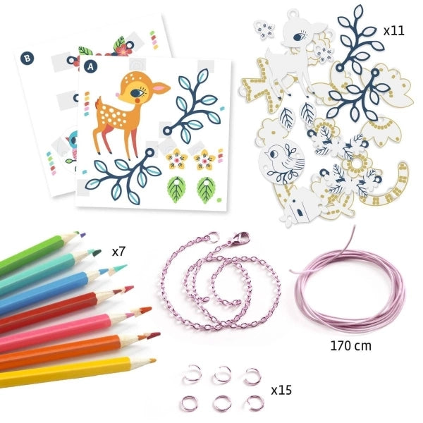 DIY: Schrumpfplastik Rehkitz- Djeco