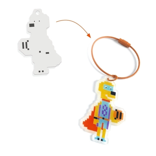 DIY: Pixel Kunst Helden- Djeco