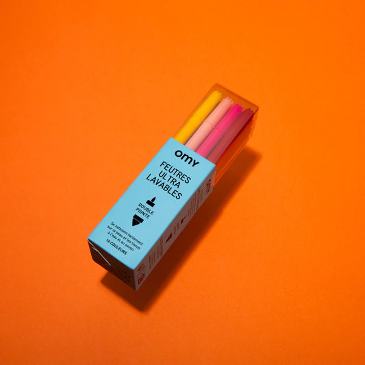 16 Filzstifte - Auswaschbar - OMY