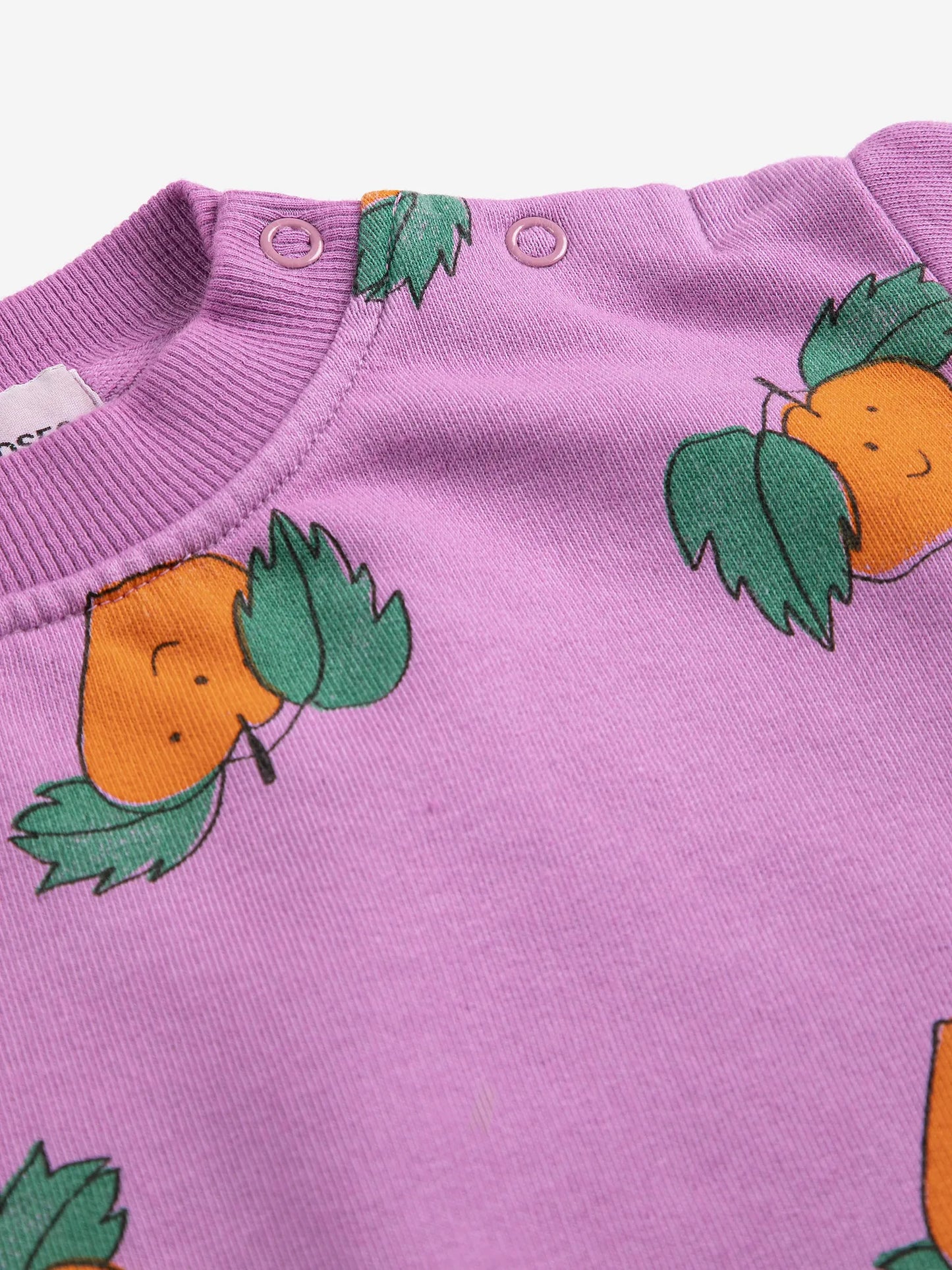 Tangerine all over Sweatshirt - Bobo Choses