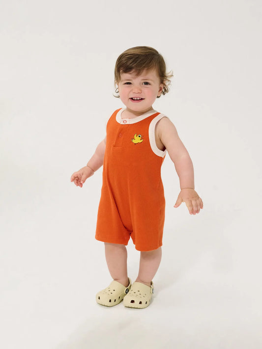 Flying Oranges Playsuit - Bobo Choses
