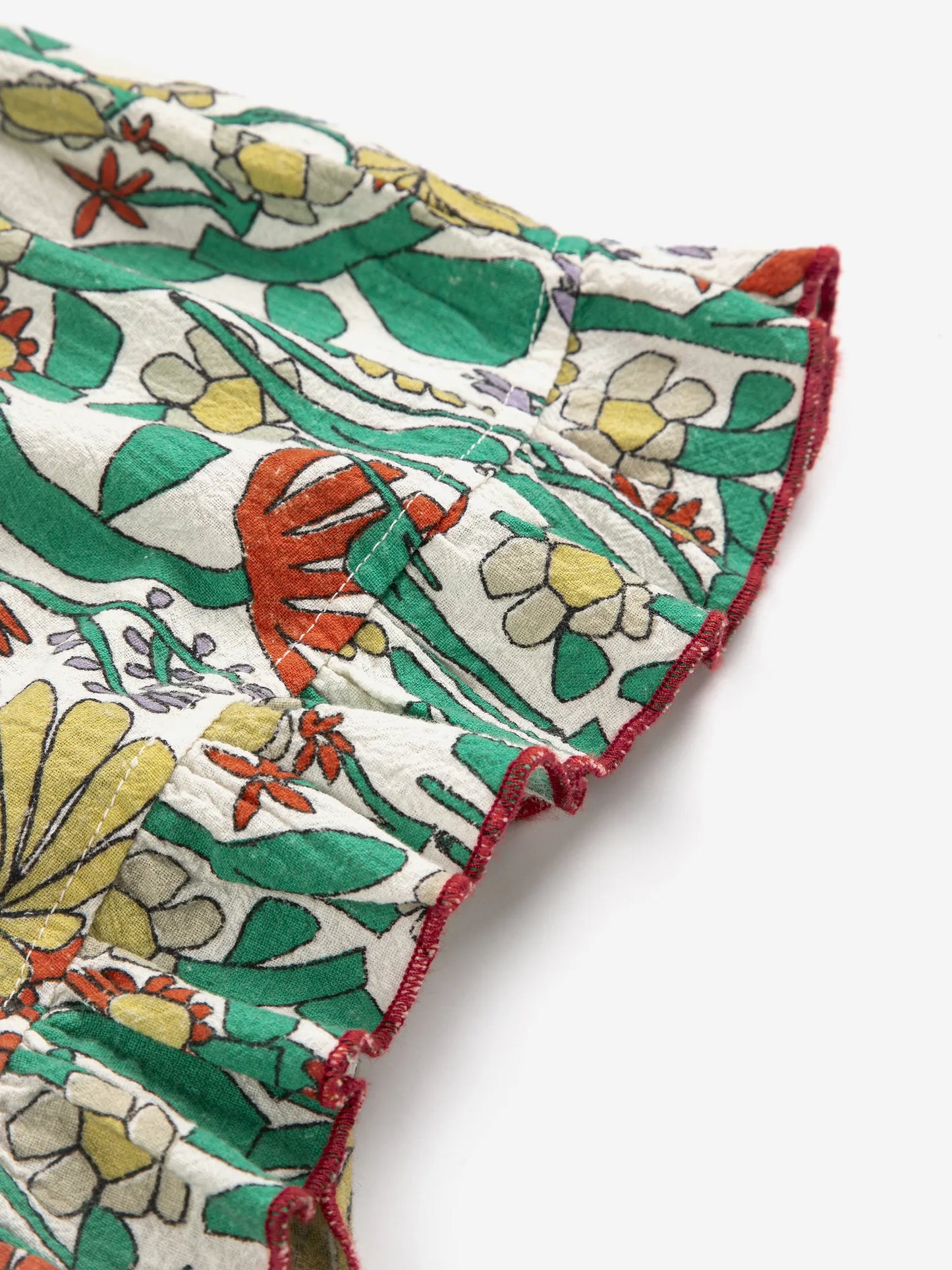 Color herbalist all over woven Shorts - Bobo Choses