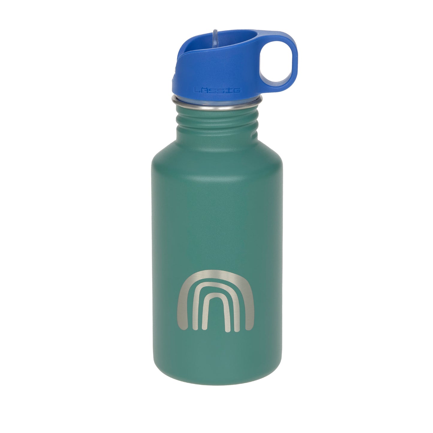 Trinkflasche Little Gang - Rainbow - Green- Lässig