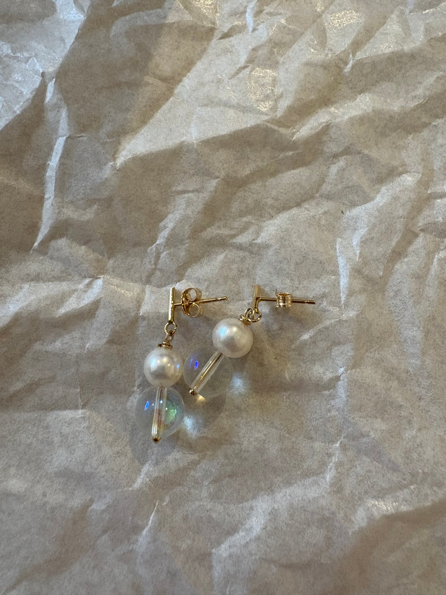 Ohrstecker mit Perlen - Studio Niovi