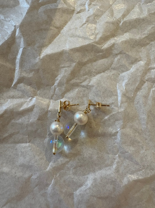 Ohrstecker mit Perlen - Studio Niovi