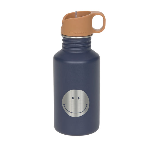 Trinkflasche Little Gang - Smile - Blau- Lässig