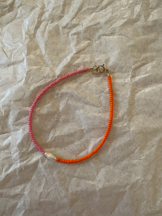 Armband bunt Perle - Studio Niovi