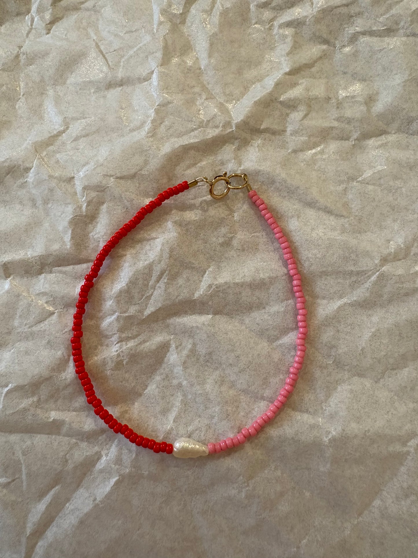 Armband bunt Perle - Studio Niovi