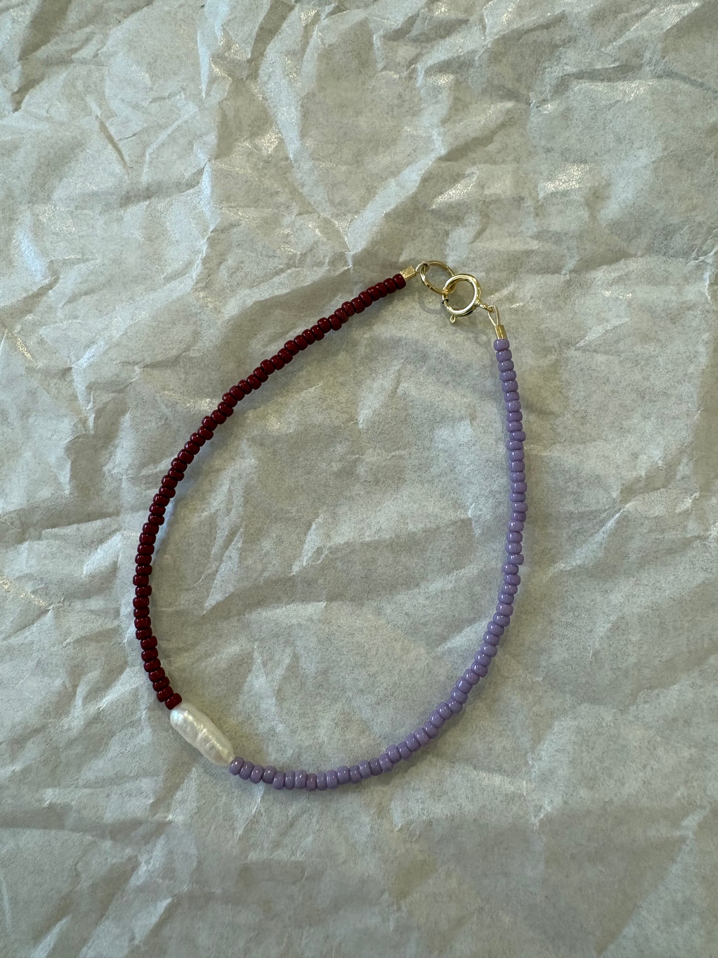 Armband bunt Perle - Studio Niovi