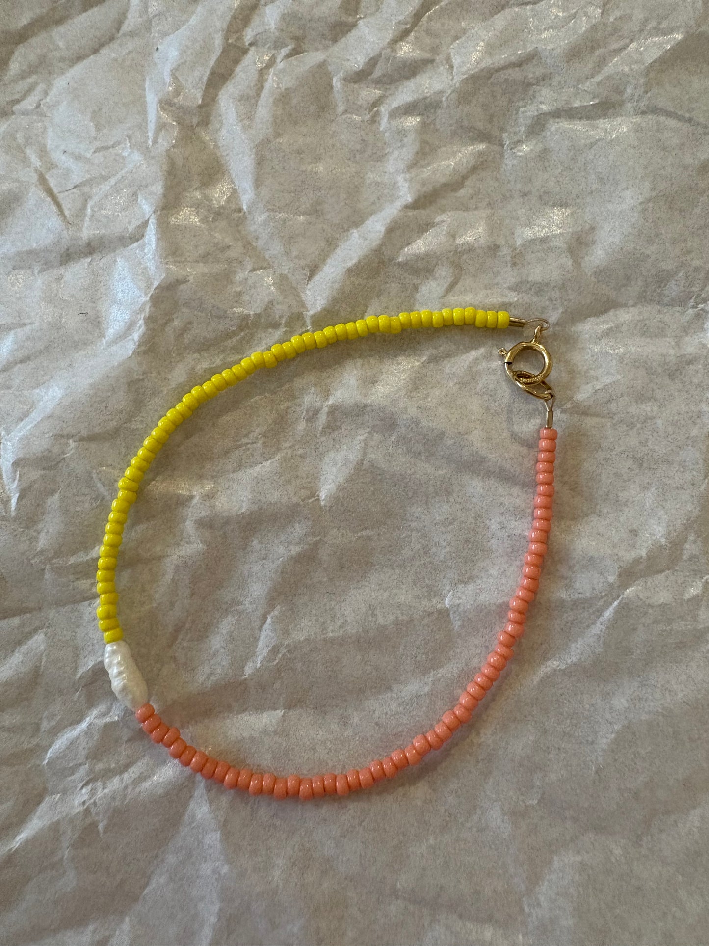 Armband bunt Perle - Studio Niovi